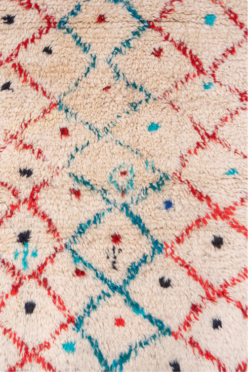 Vintage Moroccan Area Rug (4' x 6')